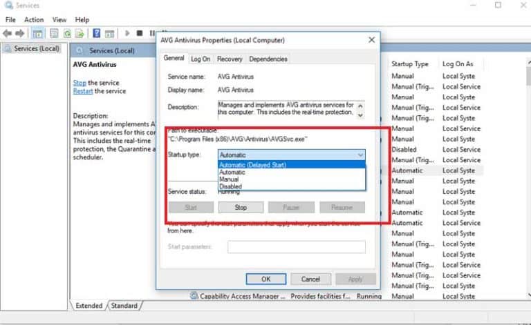 Delay Windows Services That Run At Startup