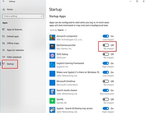 Stop Programs From Running On Startup