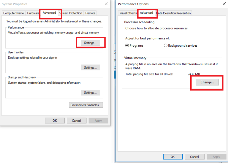 Change The Size Of Virtual Memory