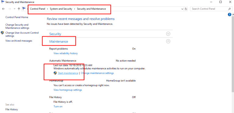Use The Performance Troubleshooter