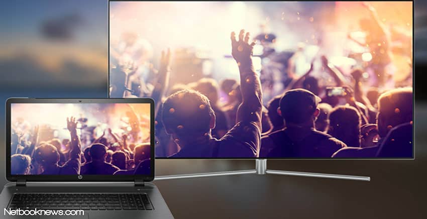 4 Ways To Connect Laptop A Smart Or, Laptop Screen Mirroring Samsung Tv