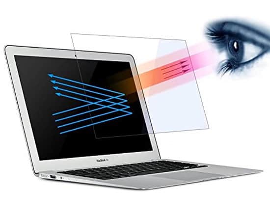 Macbook Air 13 Inch Screen Protector Maeco Anti Blue Light Protect Eyes Screen Protector Blocks Excessive Harmful Blue Light Reduce Eye Fatigue for Air 133 A 1