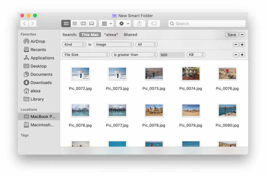 Delete unneeded photos and finish.