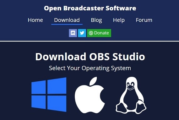 Download OBS Studio