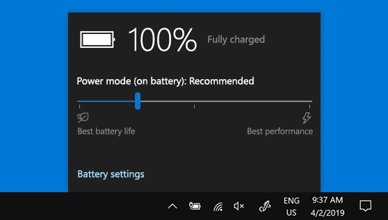 improve battery life windows 10